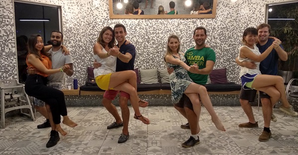 samba position Samba de Gafieira position